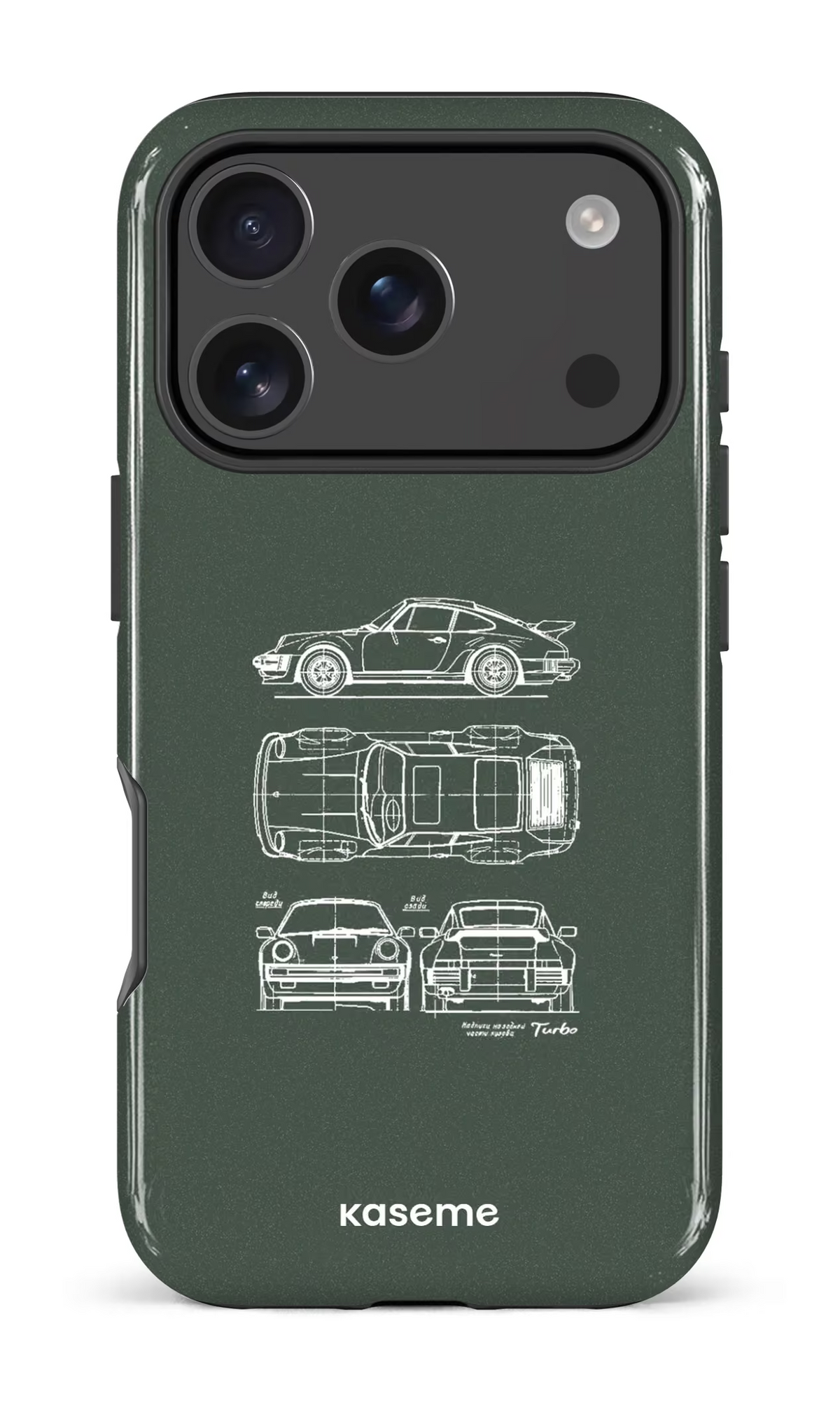 iPhone 18 Pro Impact Case Beat The Traffic Green -