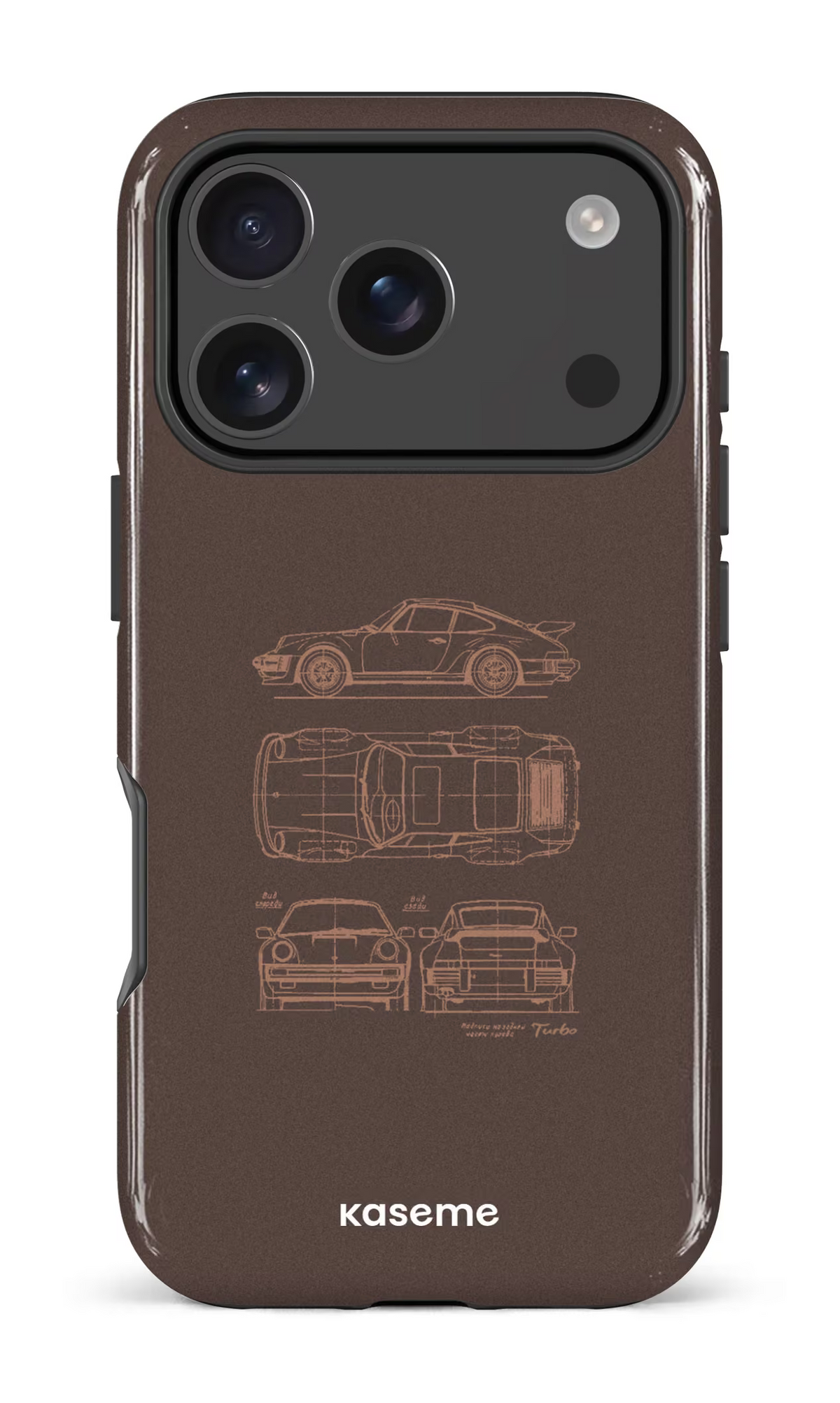iPhone 18 Pro Impact Case Beat The Traffic Mocha -