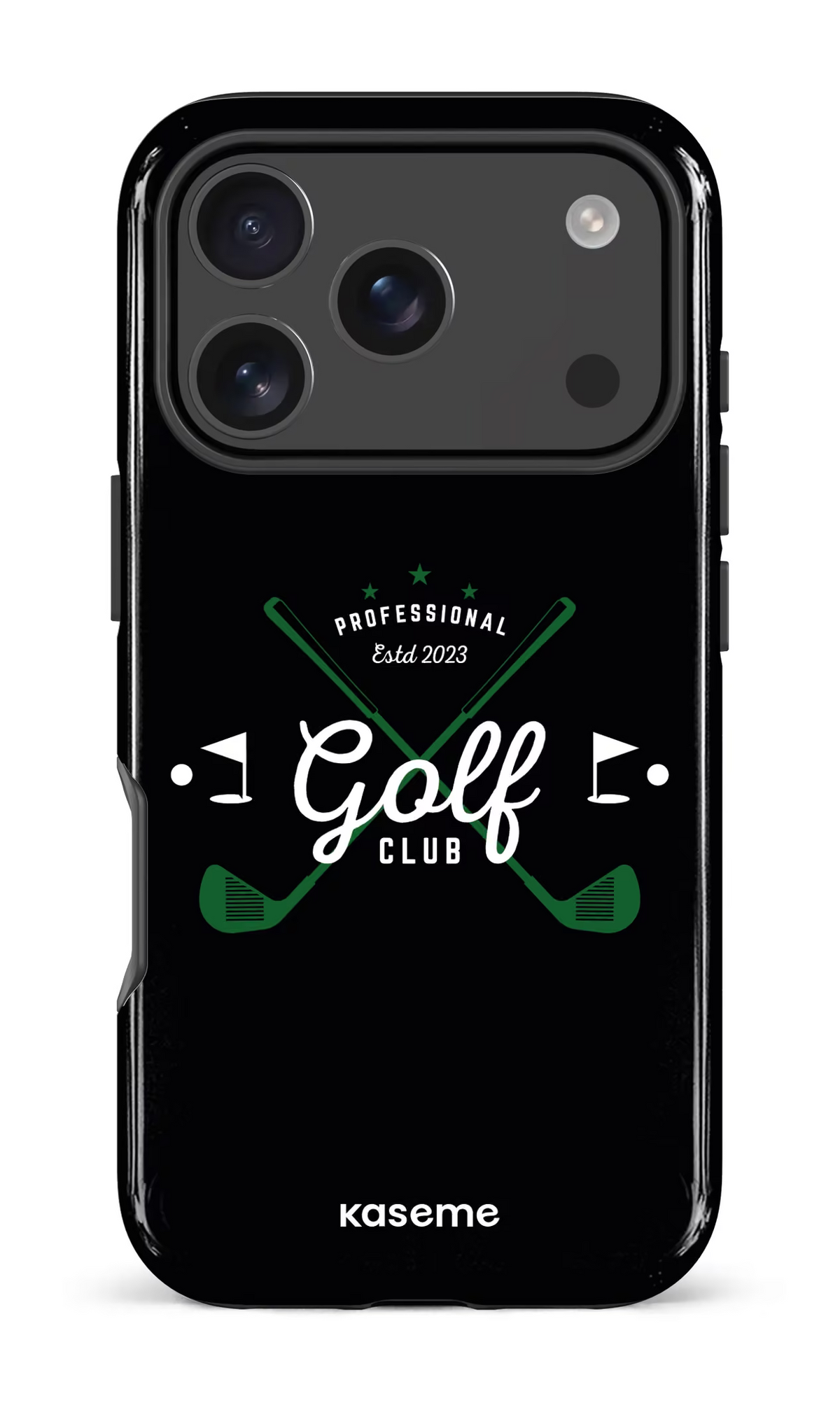 iPhone 18 Pro Impact Case Bogey Black -