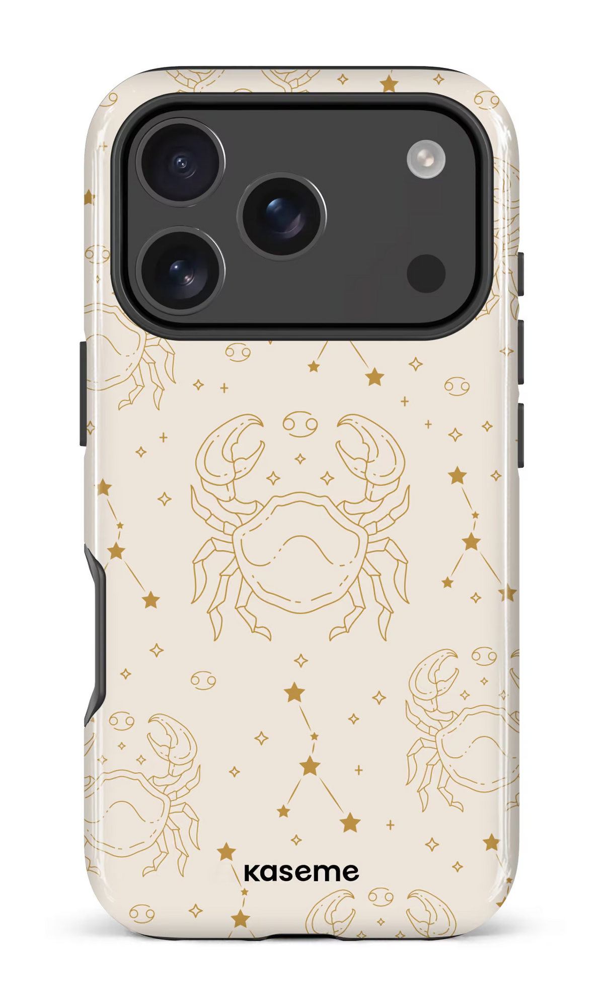 iPhone 18 Pro Impact Case Cancer Beige -