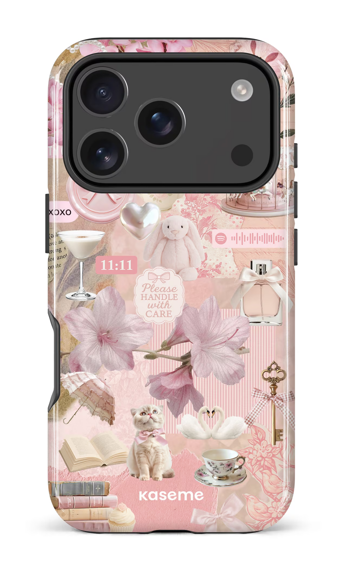 iPhone 18 Pro Impact Case Coquette Diary -