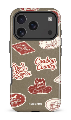 iPhone 18 Pro Impact Case Cowboy Country Green -