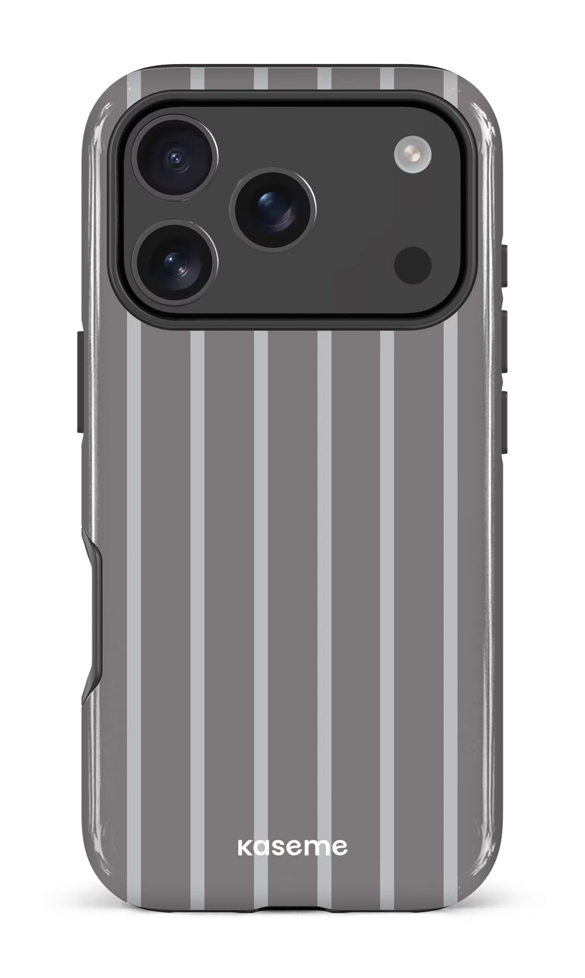 iPhone 18 Pro Impact Case Dolce Striscia Charcoal -
