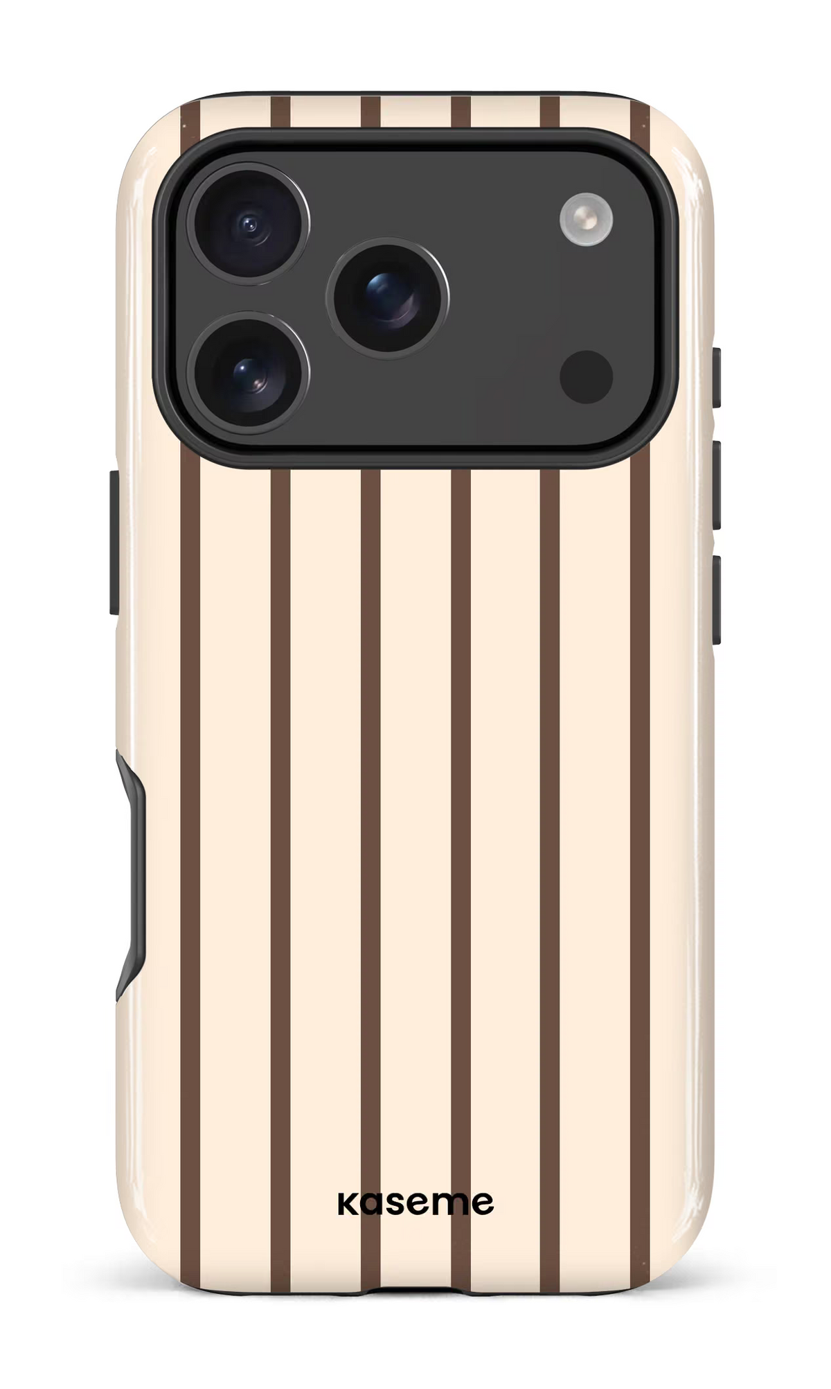 iPhone 18 Pro Impact Case Dolce Striscia Cream -