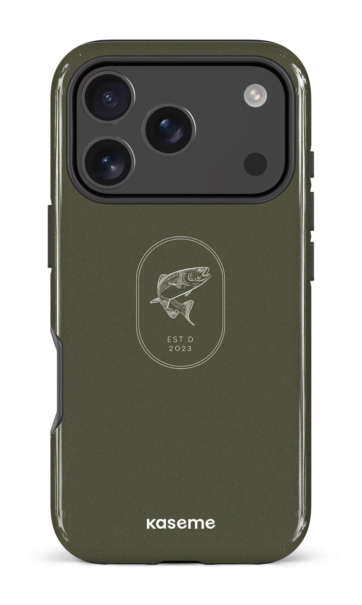 iPhone 18 Pro Impact Case Fishing Green -
