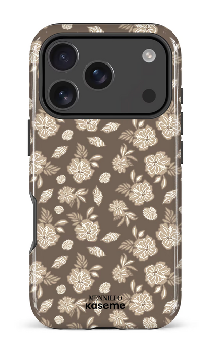 iPhone 18 Pro Impact Case Floral Cream by Mennillo -