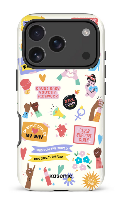 iPhone 18 Pro Impact Case Girl Boss -
