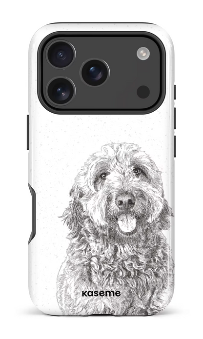 iPhone 18 Pro Impact Case Golden Doodle -