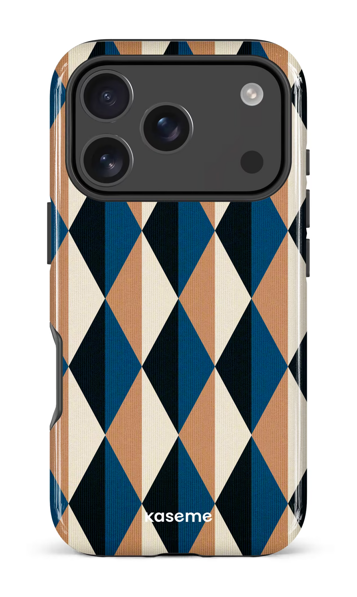 iPhone 18 Pro Impact Case Harlequin Blue -