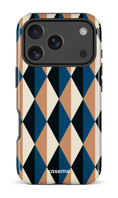 iPhone 18 Pro Impact Case Harlequin Blue -