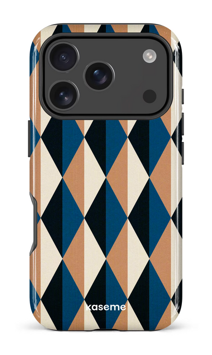 iPhone 18 Pro Impact Case Harlequin Blue -