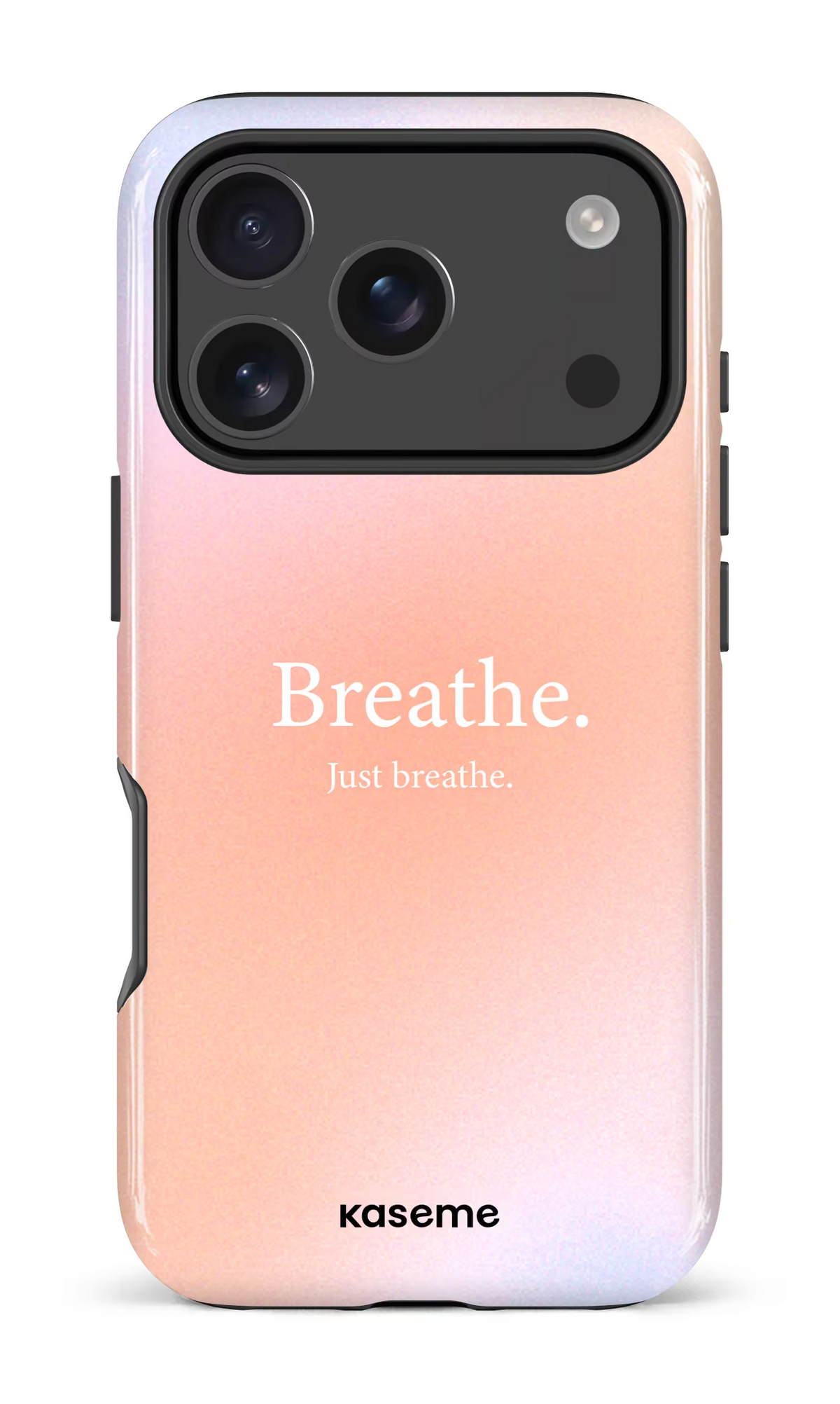 iPhone 18 Pro Impact Case Just breathe -