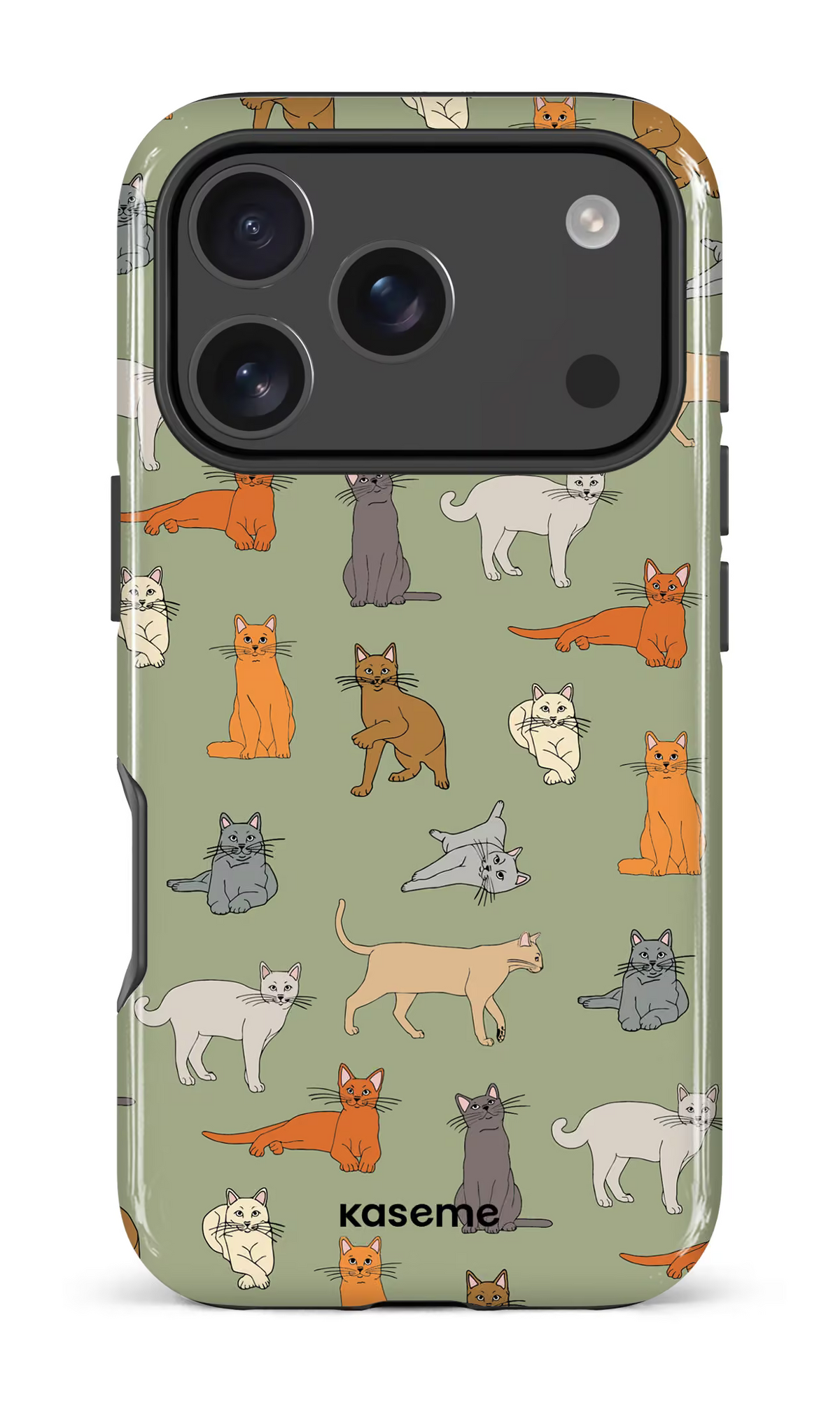 iPhone 18 Pro Impact Case Kitty green -