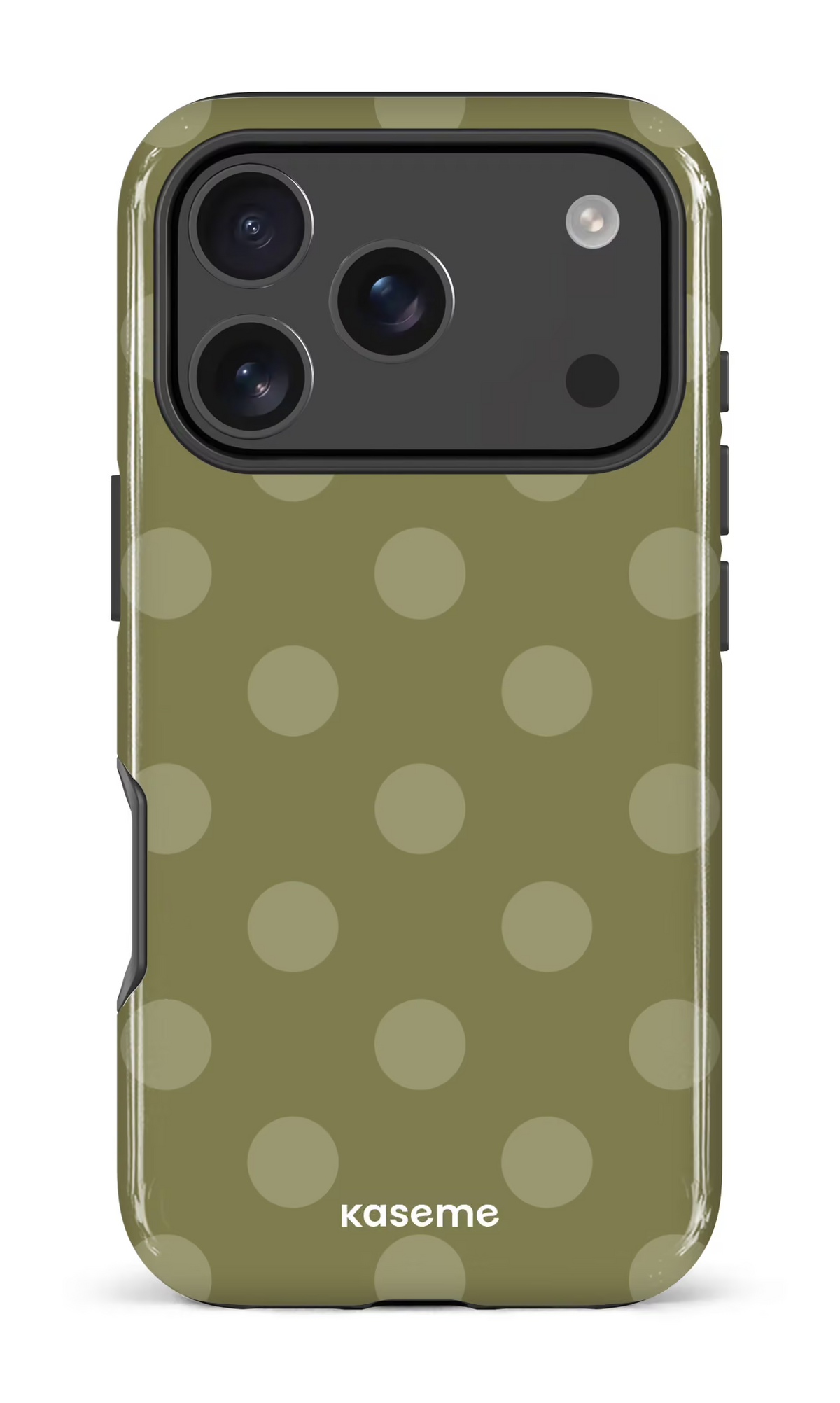 iPhone 18 Pro Impact Case La Drey Olive by Marina Bastarache -