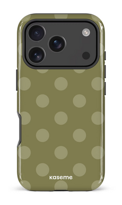 iPhone 18 Pro Impact Case La Drey Olive by Marina Bastarache -