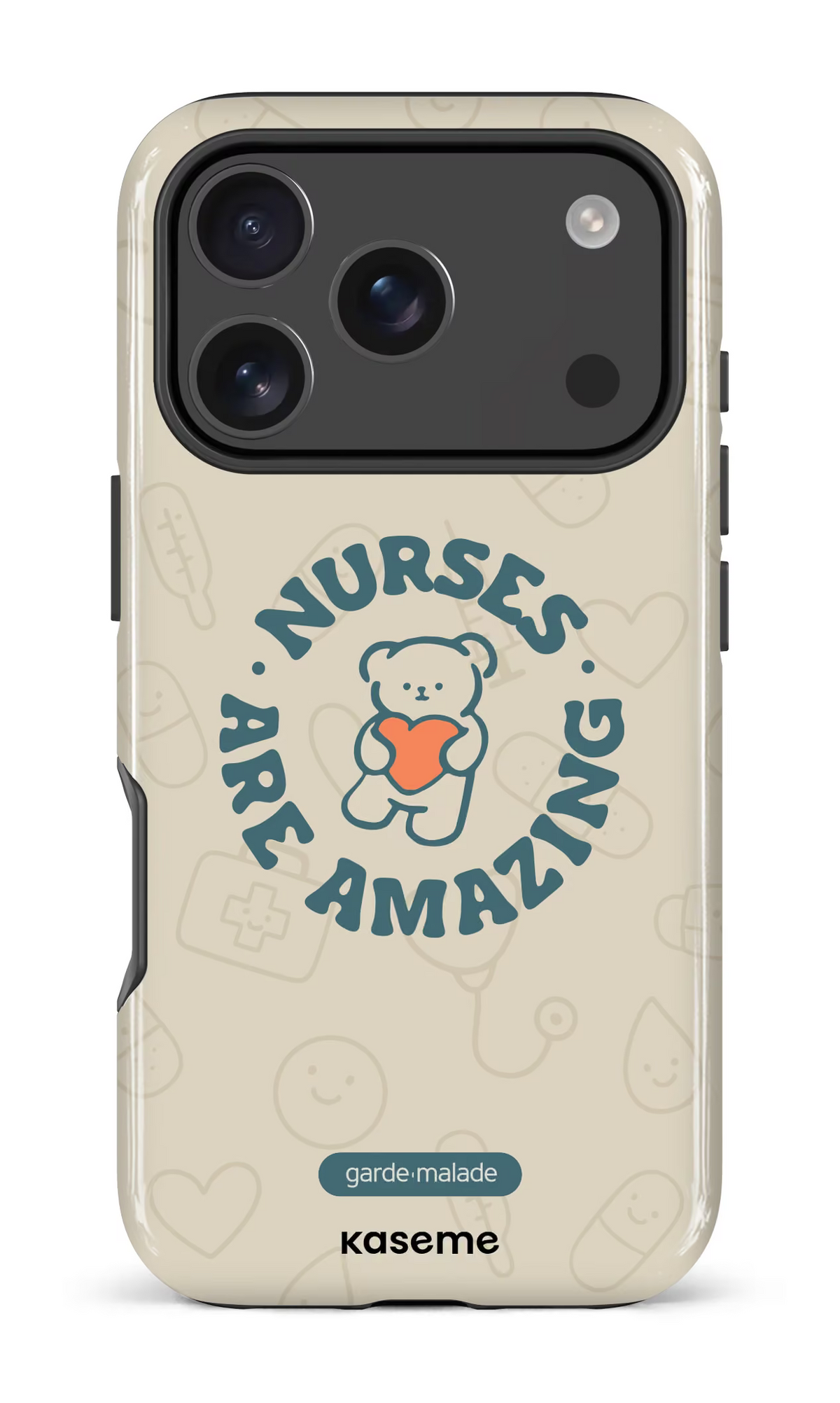 iPhone 18 Pro Impact Case Nurses Are Amazing x Garde-Malade -