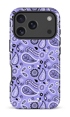 iPhone 18 Pro Impact Case Paisley Purple -