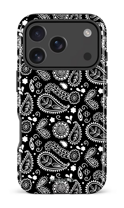iPhone 18 Pro Impact Case Paisley black -