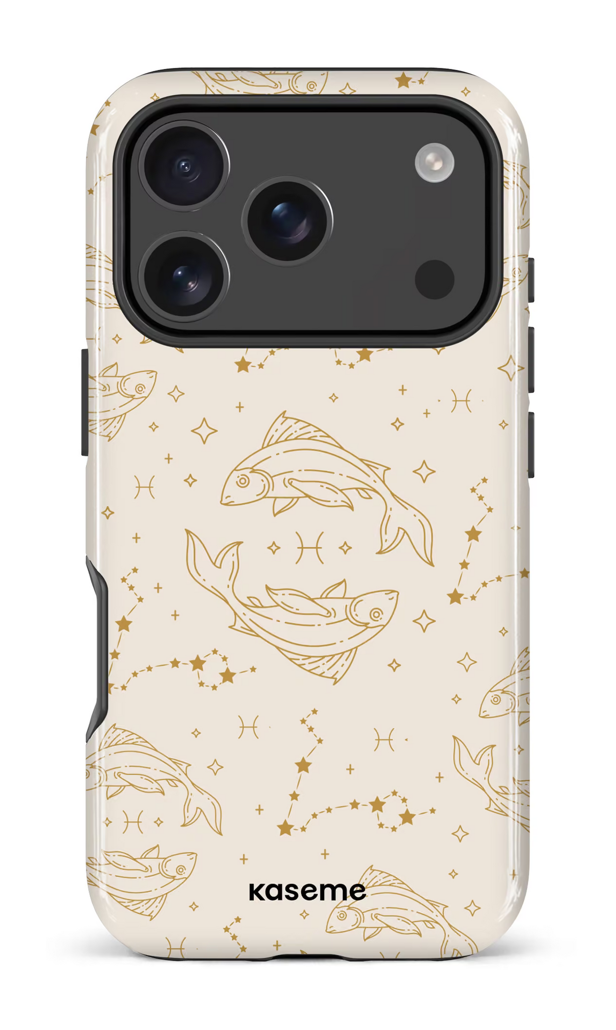 iPhone 18 Pro Impact Case Pisces Beige -