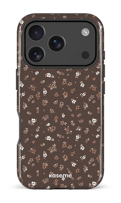 iPhone 18 Pro Impact Case Porcelain blossom Mocha -