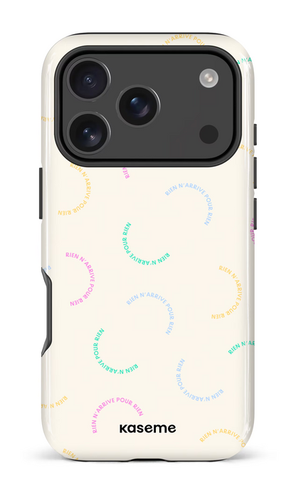 iPhone 18 Pro Impact Case Rien n'arrive pour rien -