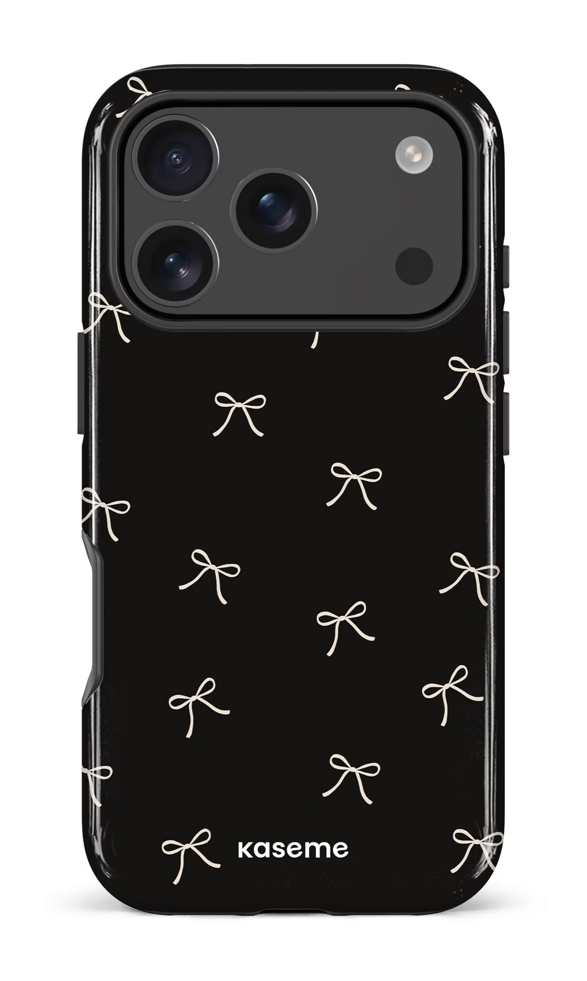 iPhone 18 Pro Impact Case Roselyn Black -