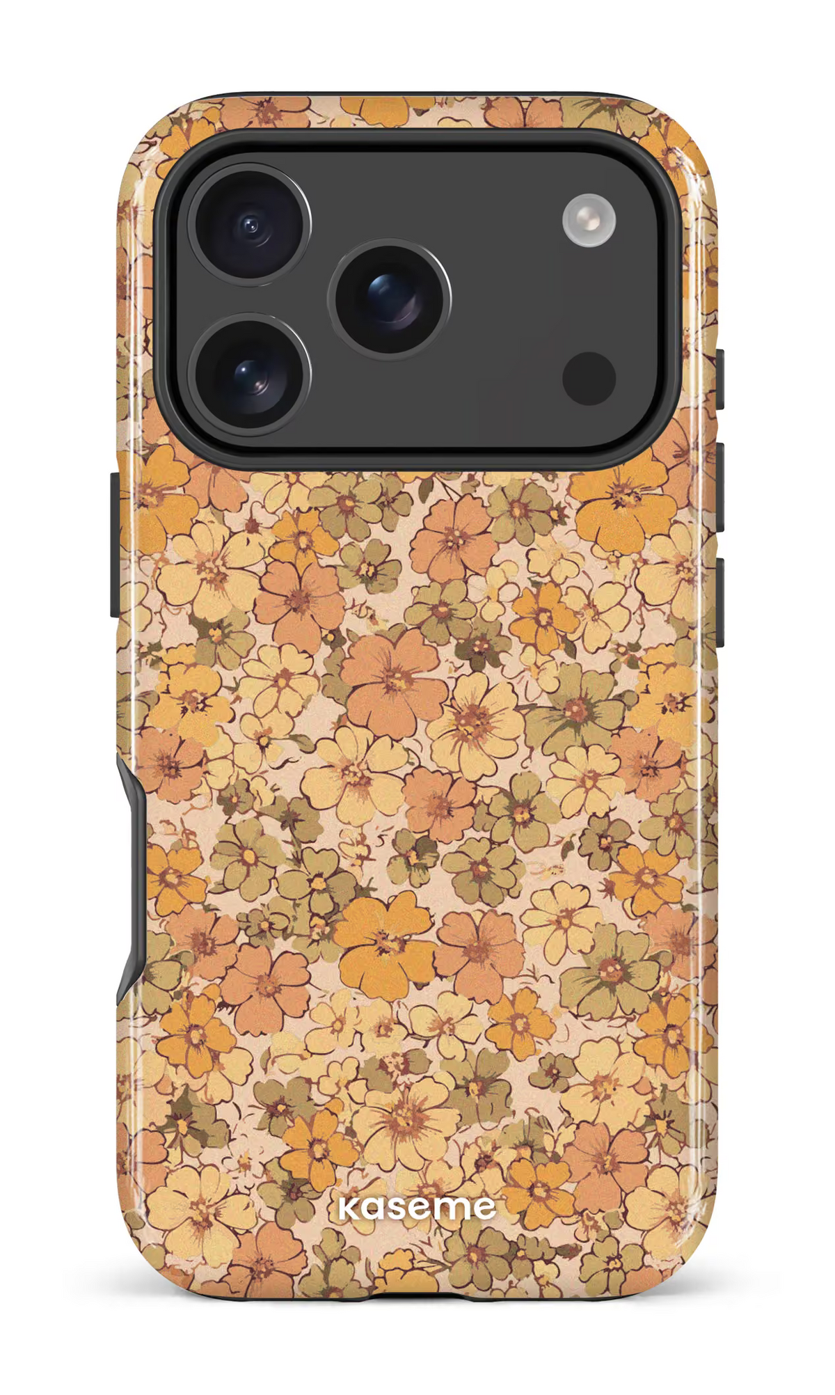 iPhone 18 Pro Impact Case Rustic Romance Yellow -