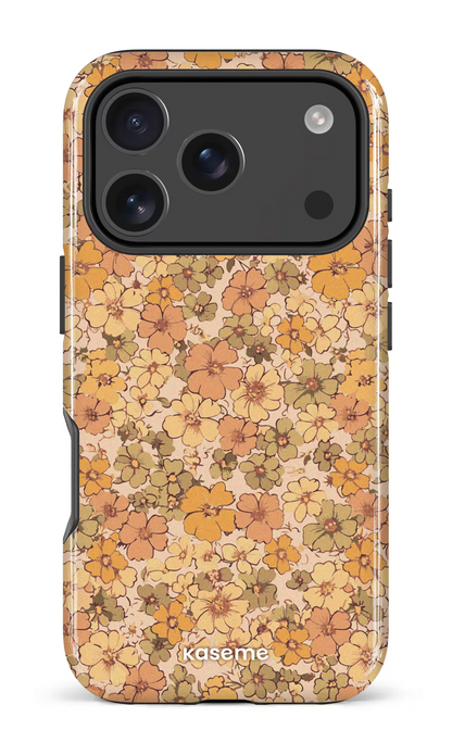 iPhone 18 Pro Impact Case Rustic Romance Yellow -