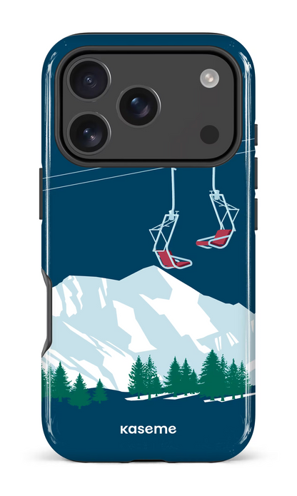 iPhone 18 Pro Impact Case Ski Lift Blue -