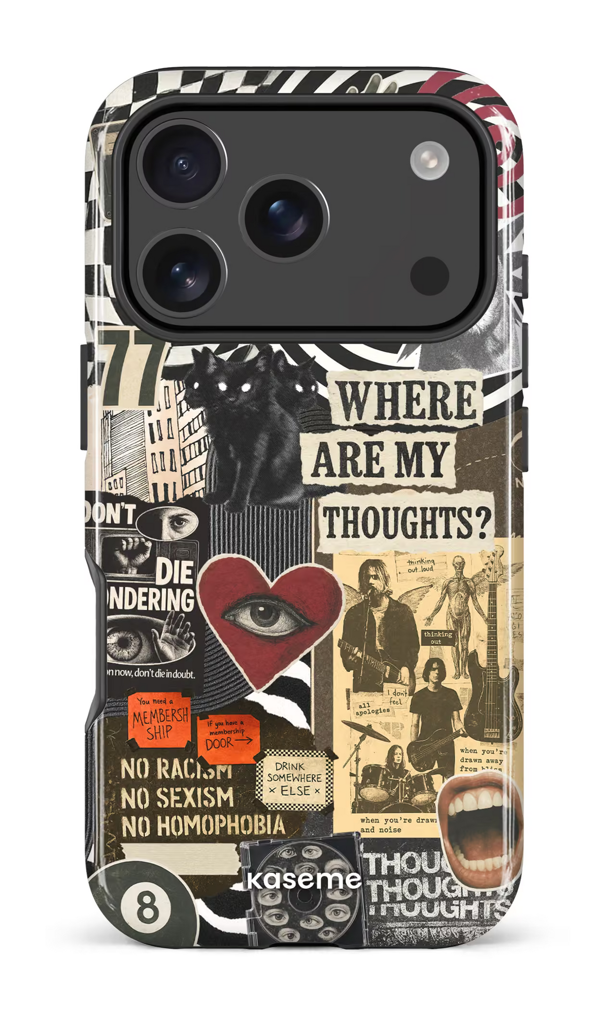 iPhone 18 Pro Impact Case Static Feelings -