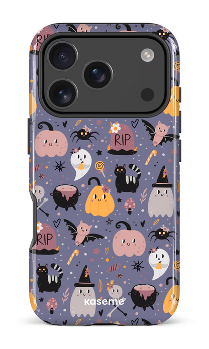 iPhone 18 Pro Impact Case Trick or Threat Purple -