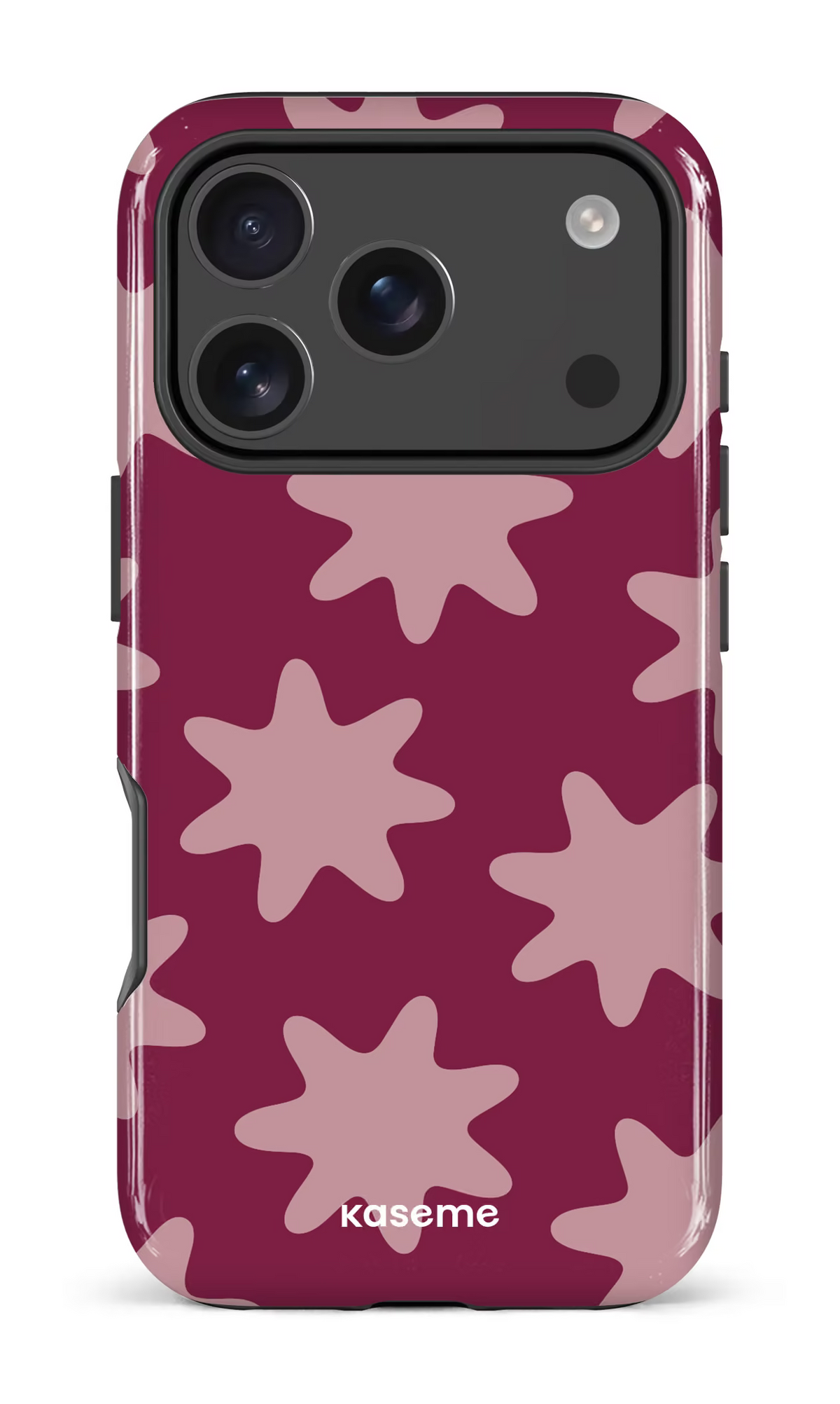 iPhone 18 Pro Impact Case Unframed Burgundy -