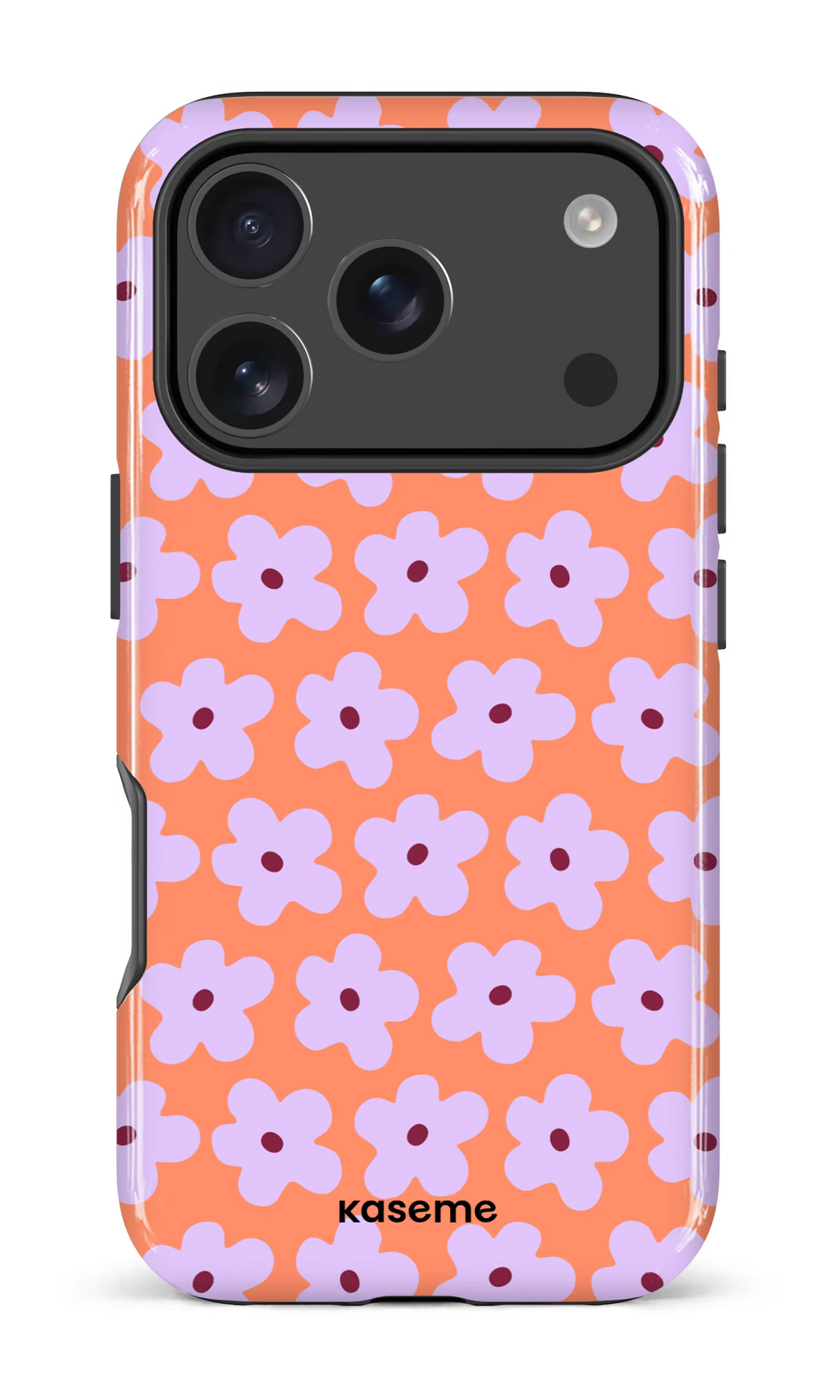 iPhone 18 Pro Impact Case Viva la Fiori Orange -