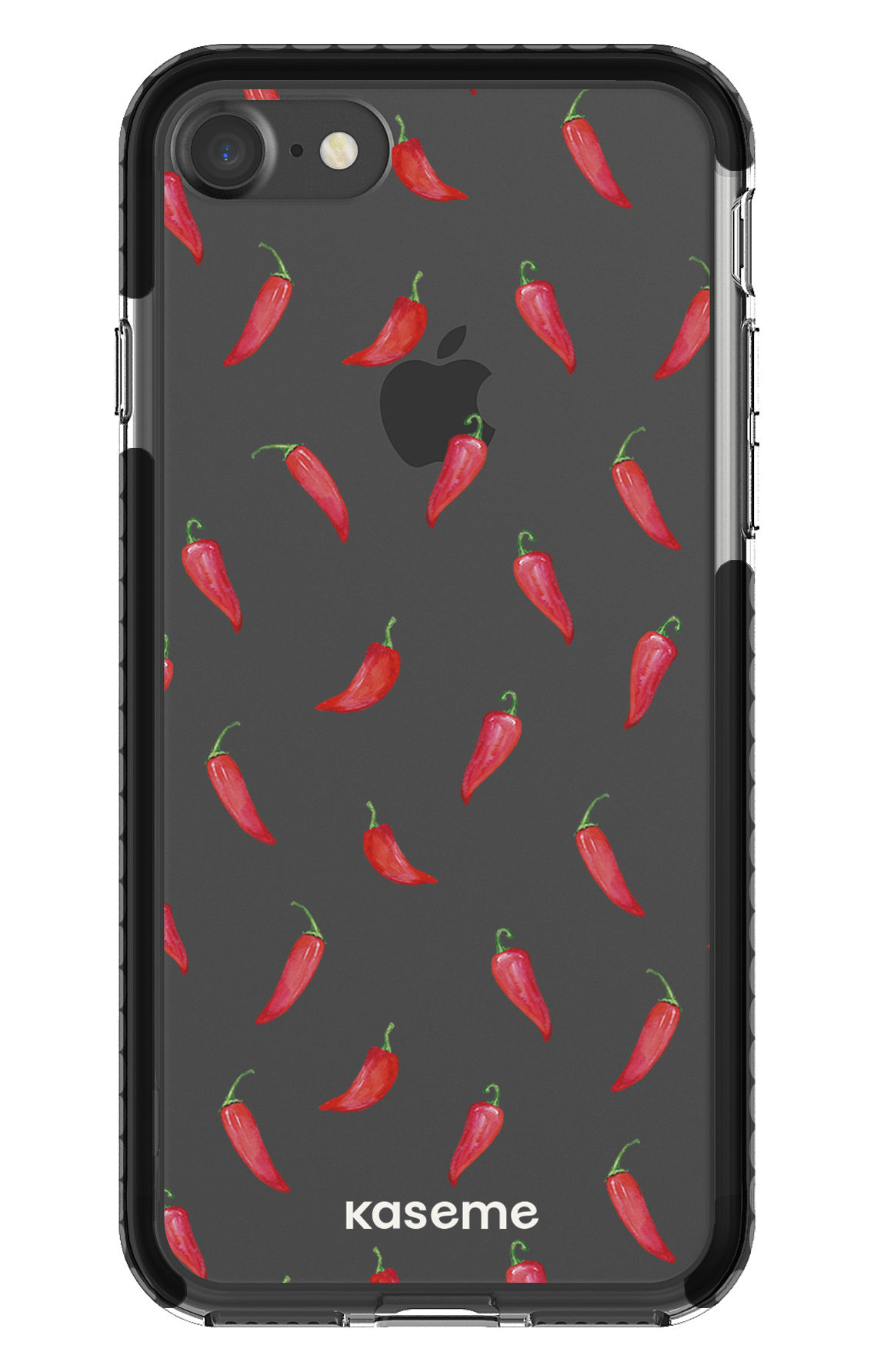 iPhone 7 Clear Case - Black Hottie Clear Case -