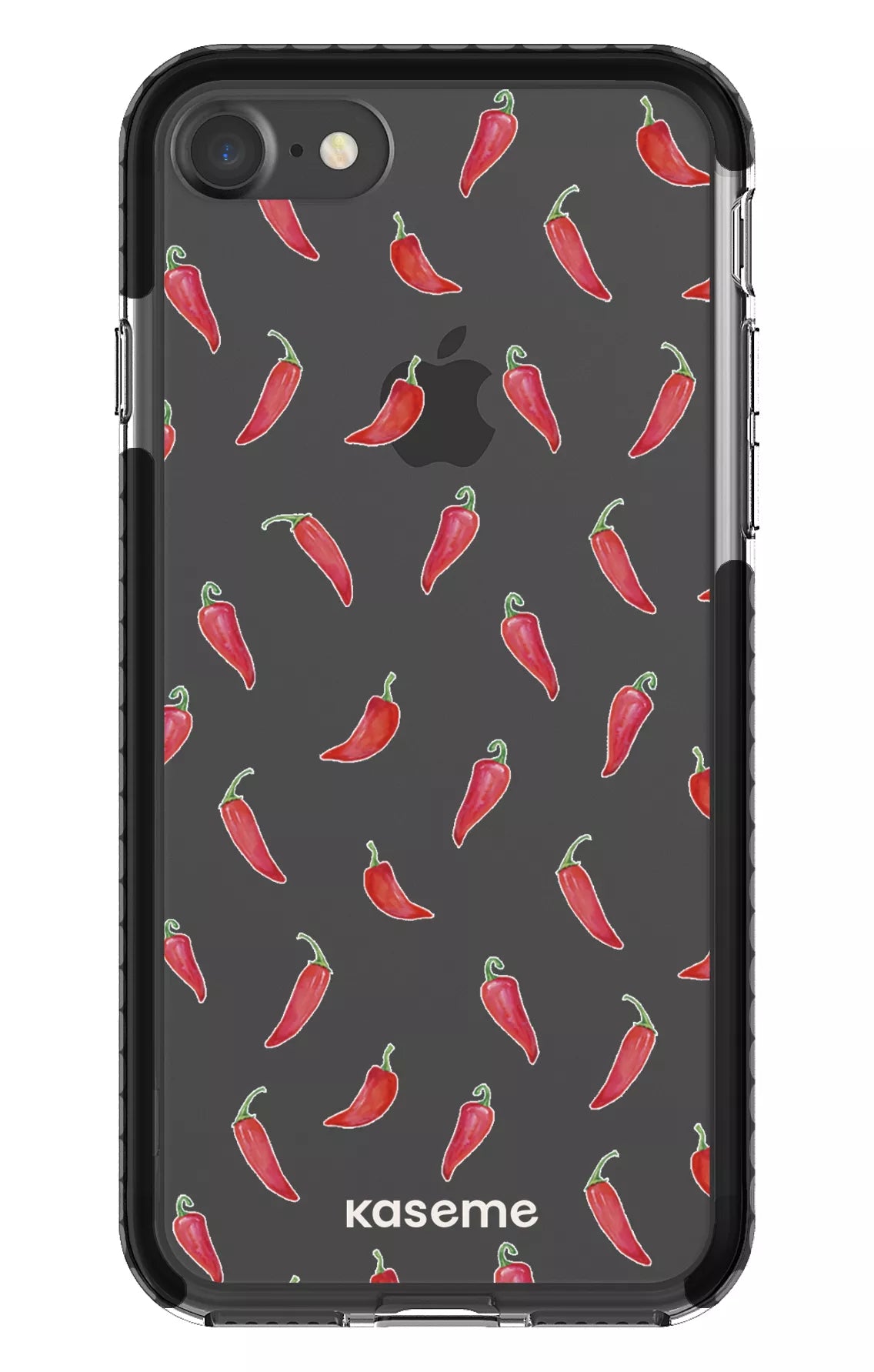 iPhone 7 Clear Case - Black Hottie Clear Case -