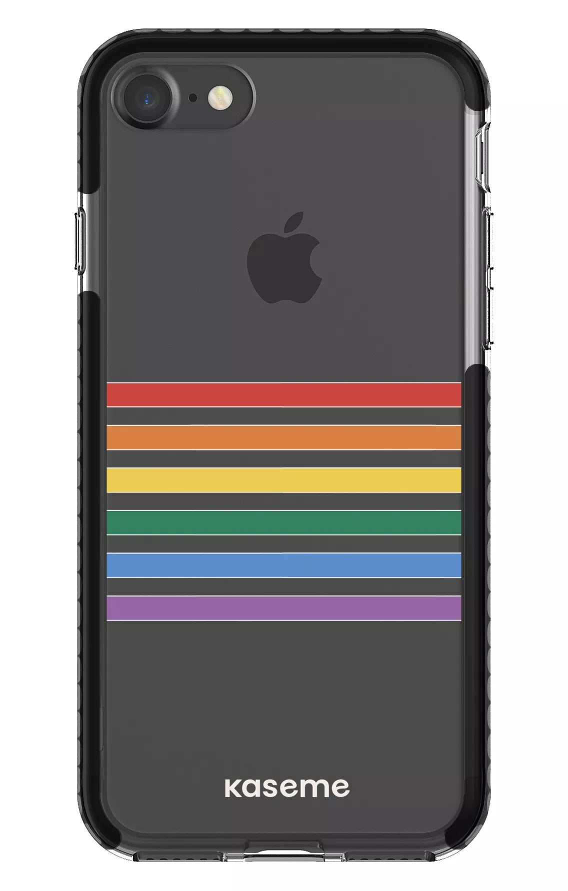 iPhone 7 Clear Case - Black Out and proud Clear Case -