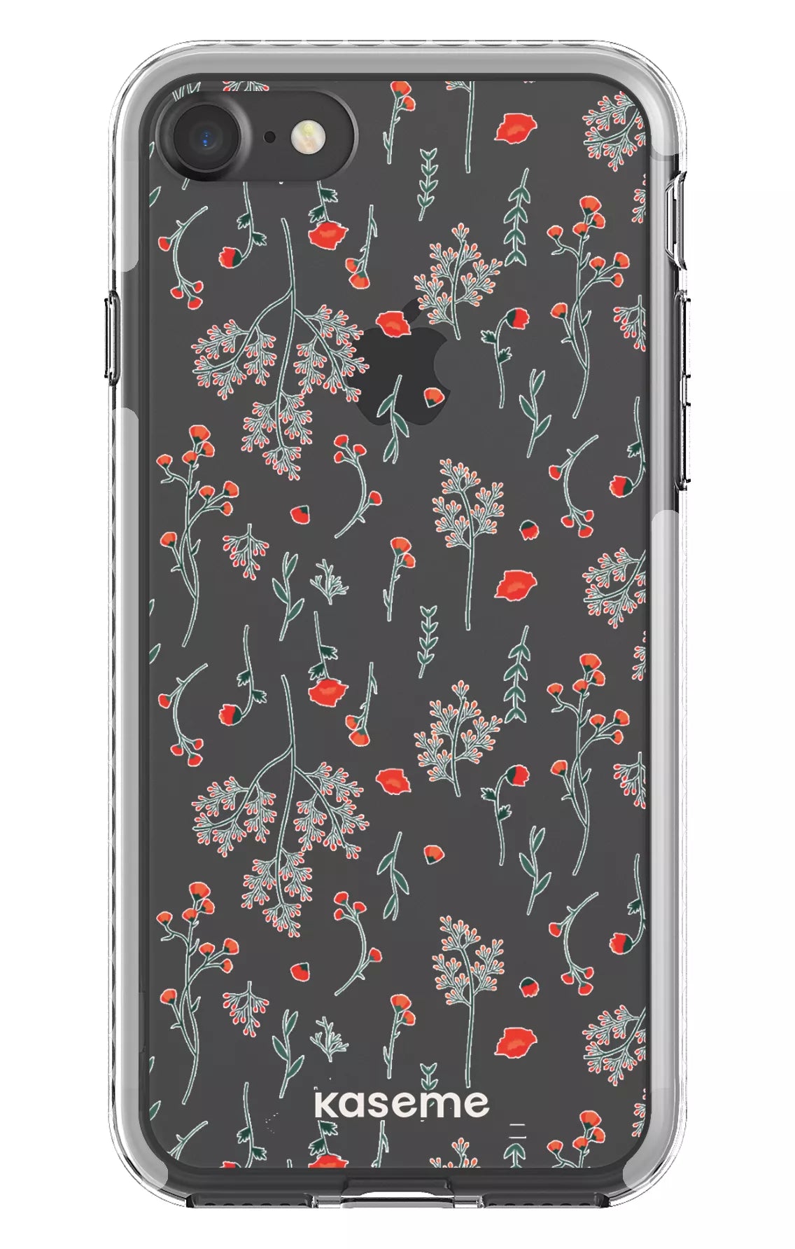 iPhone 7 Clear case - White Evelyn Clear Case -