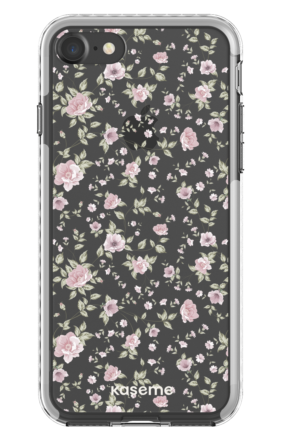 iPhone 7 Clear case - White La Vie en Rose Clear Case -
