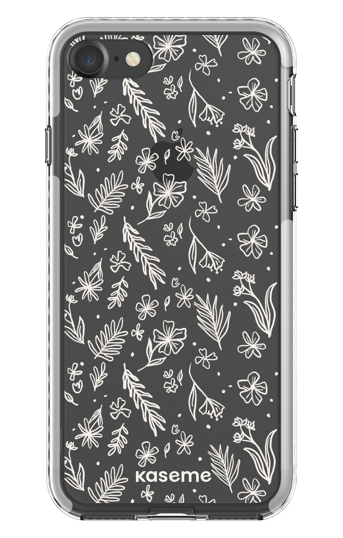 iPhone 7 Clear case - White Olive Branch Clear Case -