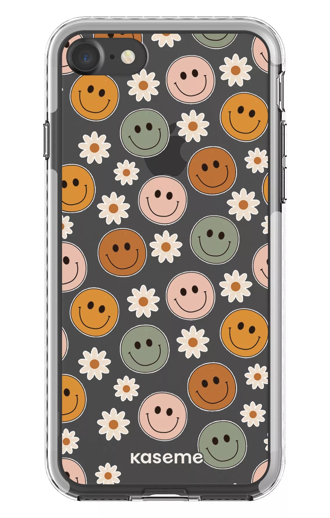 iPhone 7 Clear case - White Smirk Clear Case -