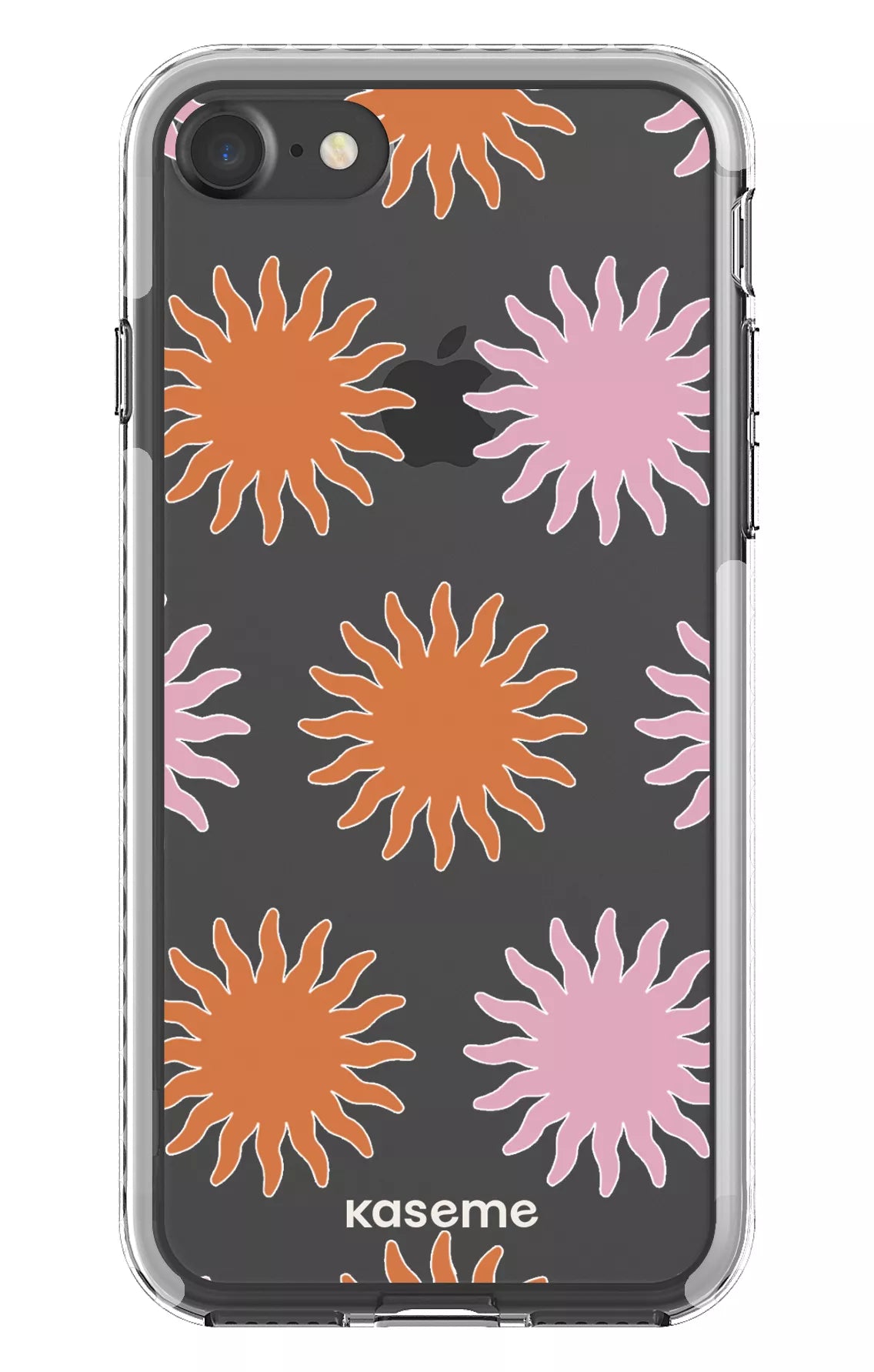 iPhone 7 Clear case - White Vitamin Sea Clear Case -