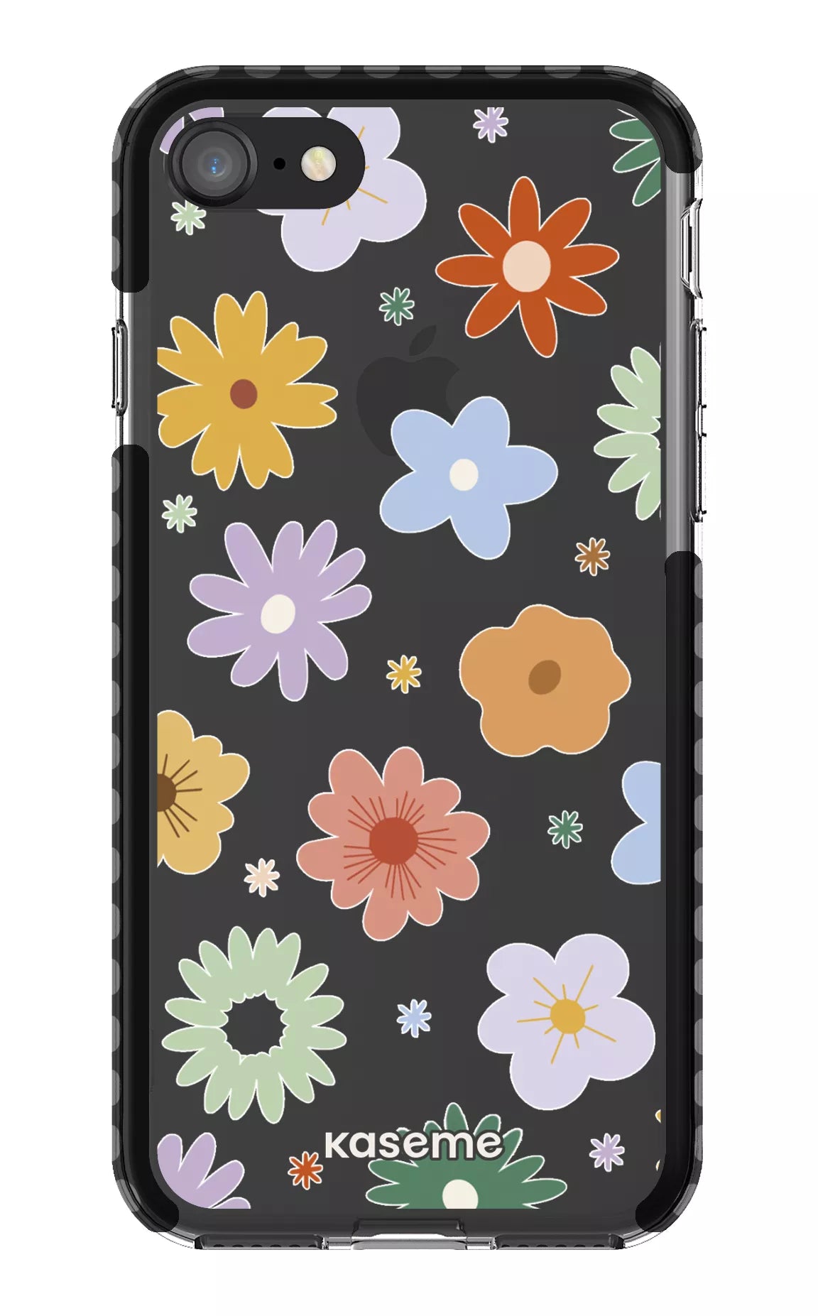 iPhone 8 Clear Case - Black Adore Clear Case -