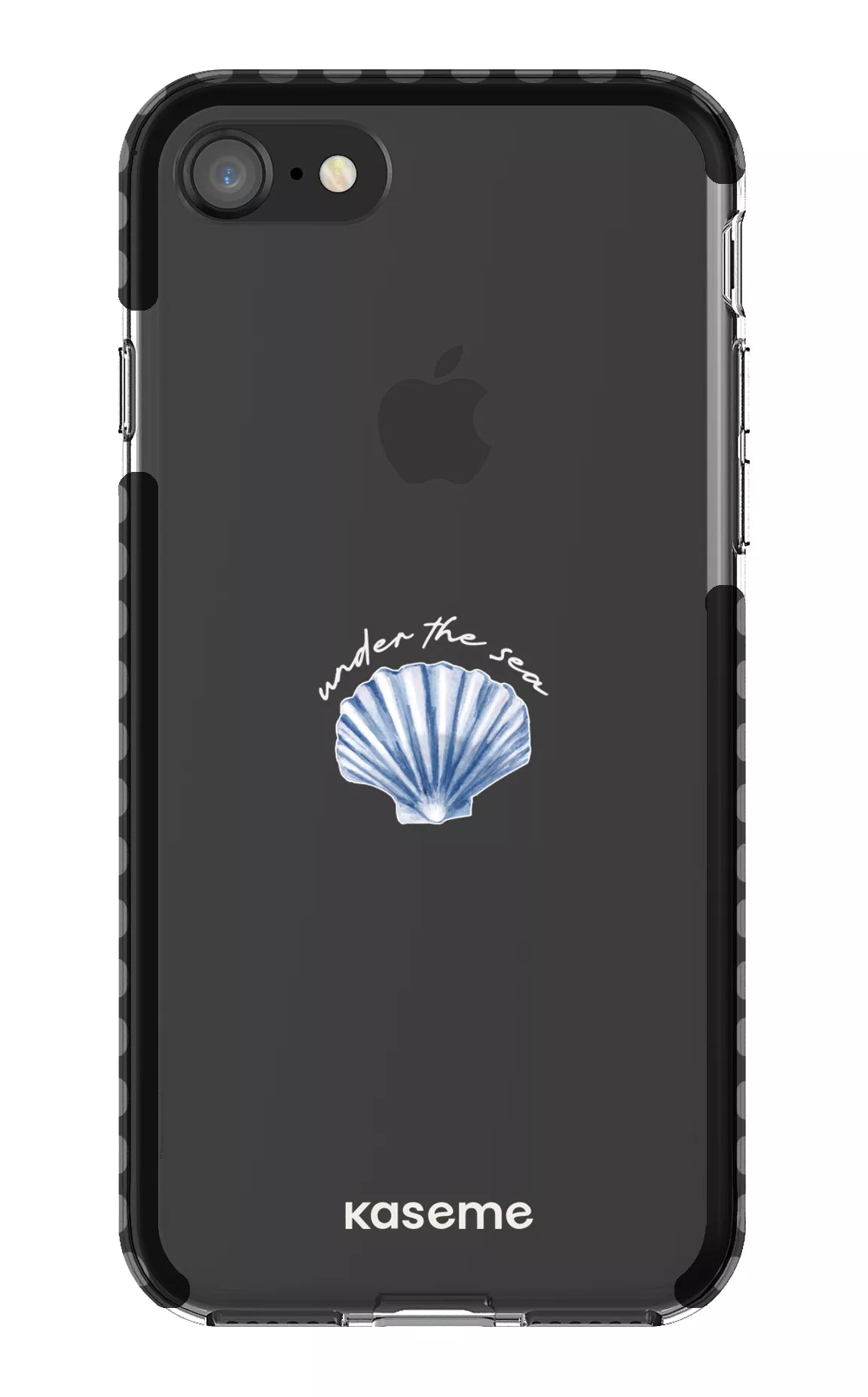 iPhone 8 Clear Case - Black Sealia Clear Case -