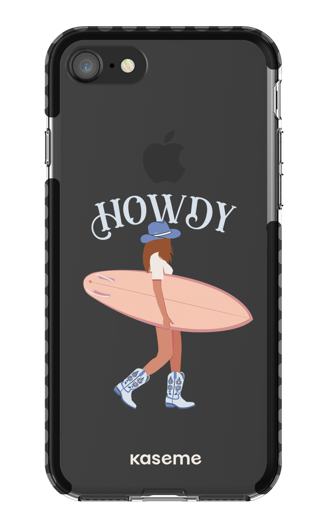iPhone 8 Clear Case - Black Westsea Clear Case -