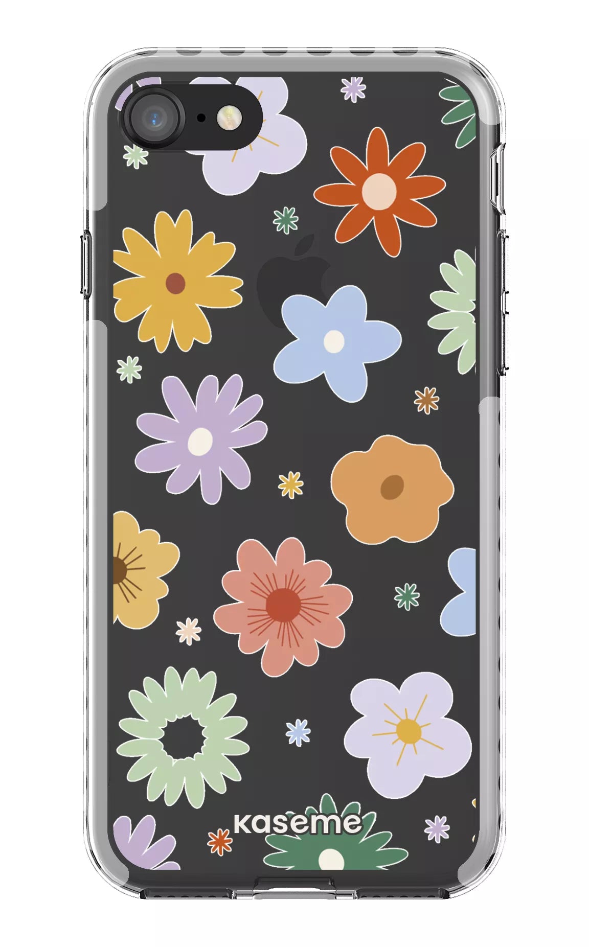 iPhone 8 Clear Case - White Adore Clear Case -