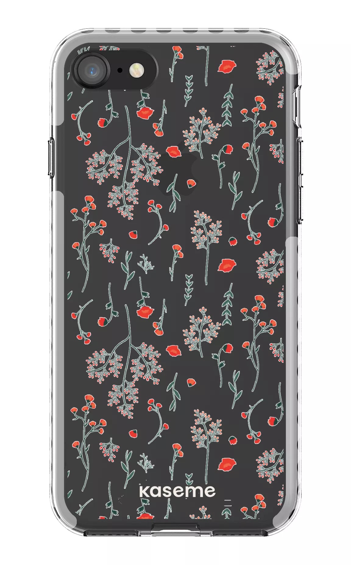 iPhone 8 Clear Case - White Evelyn Clear Case -