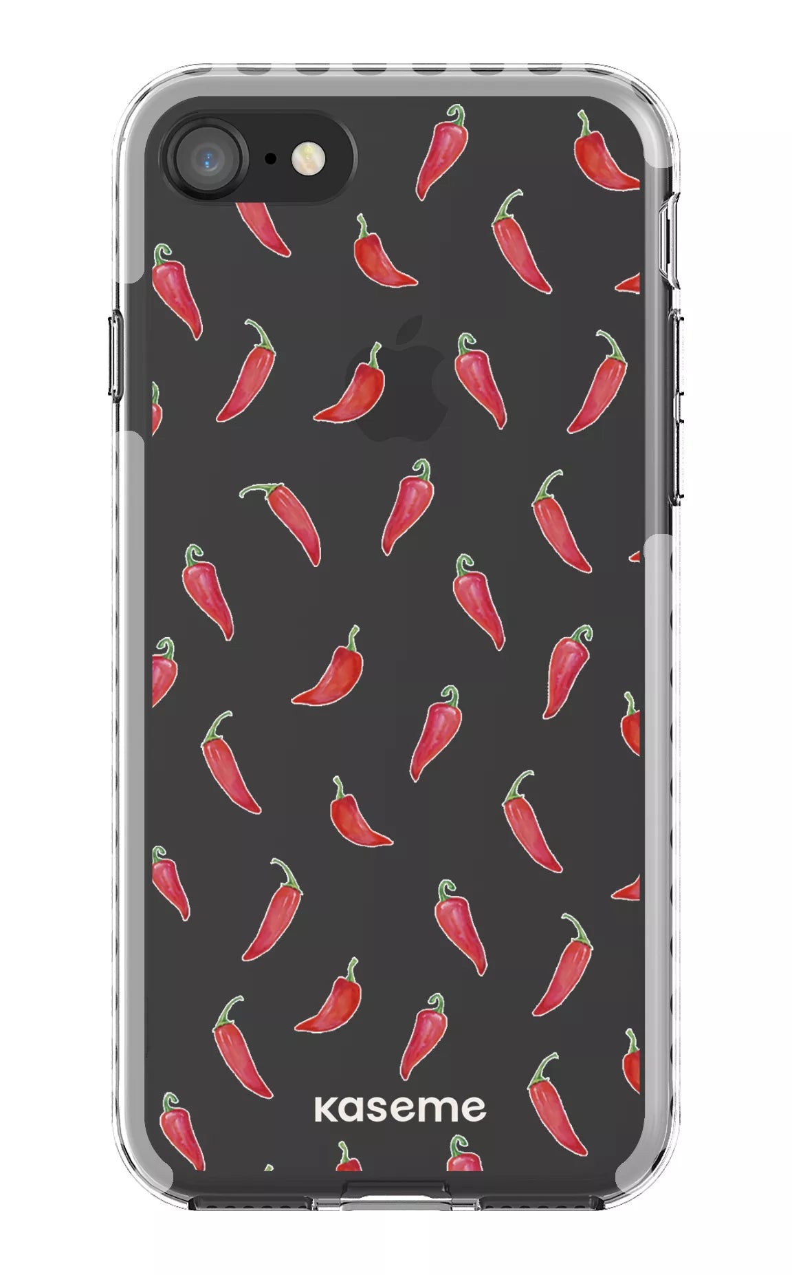 iPhone 8 Clear Case - White Hottie Clear Case -