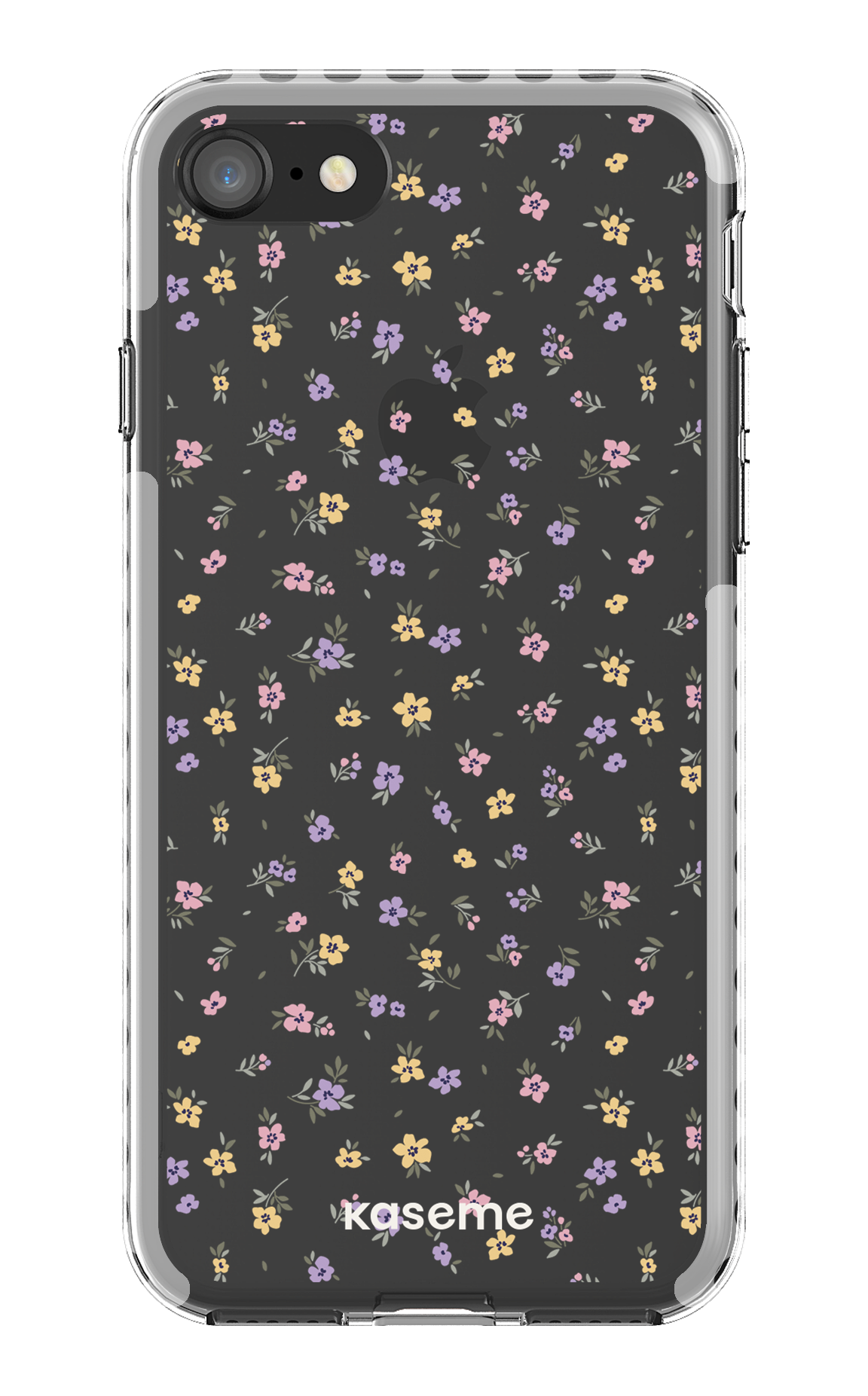 iPhone 8 Clear Case - White Porcelain Blossom Clear Case -