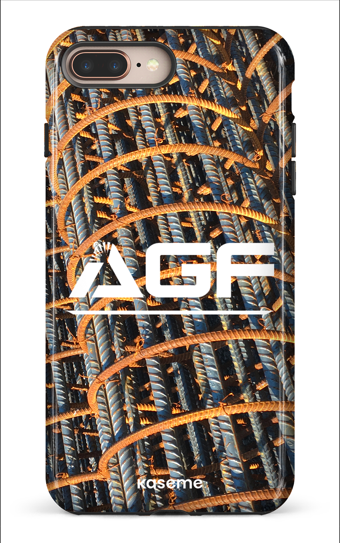 iPhone 8 Plus Tough AGF Acier -