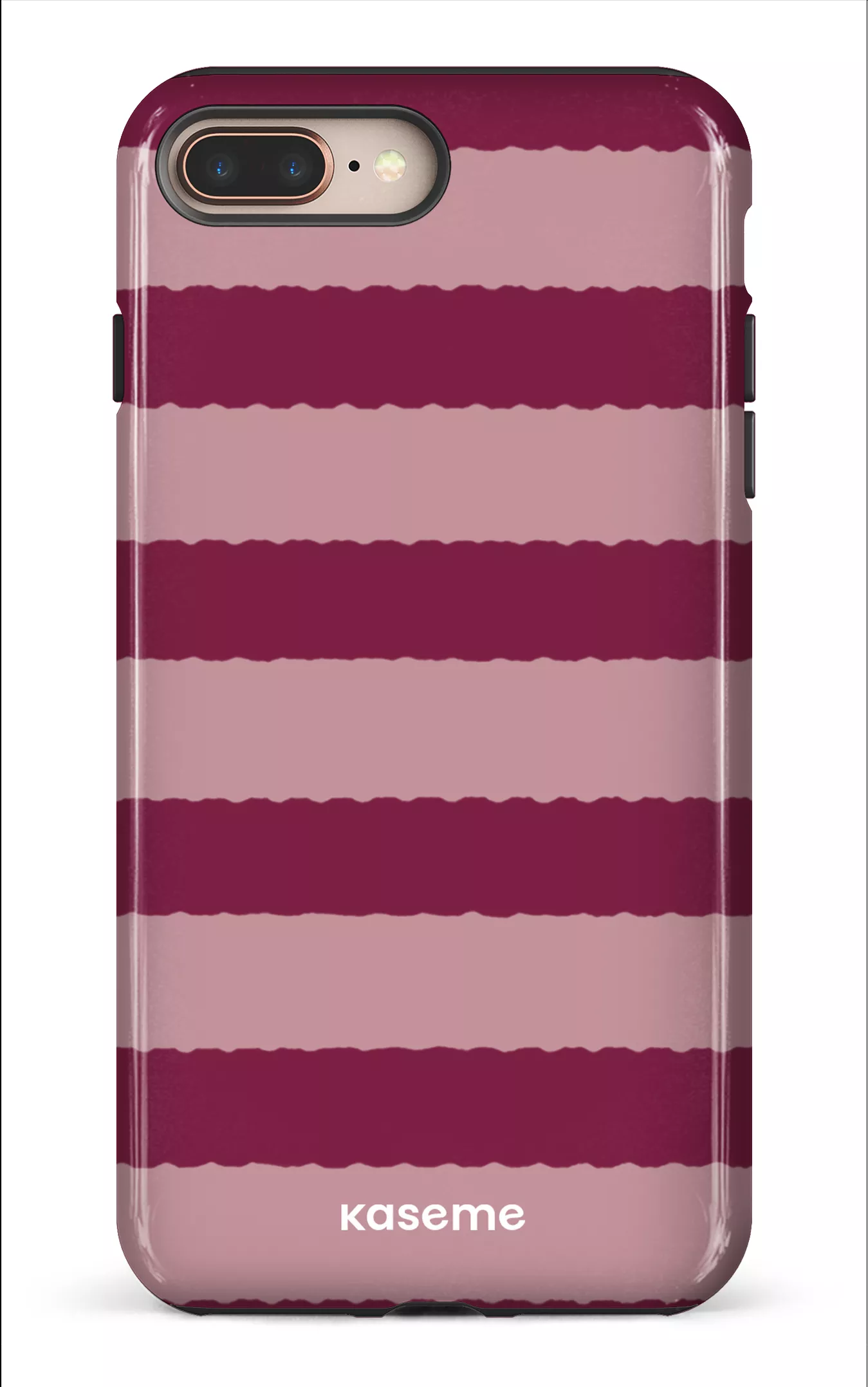 iPhone 8 Plus Tough Aligned Burgundy -